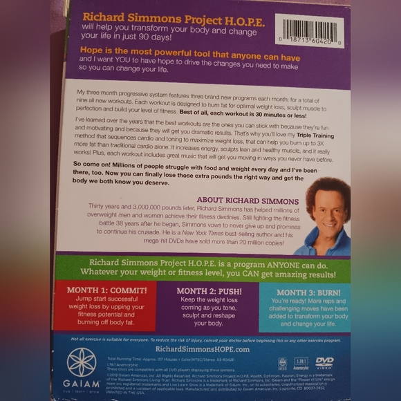 Richard Simmons Project Hope - Picture 2 of 2